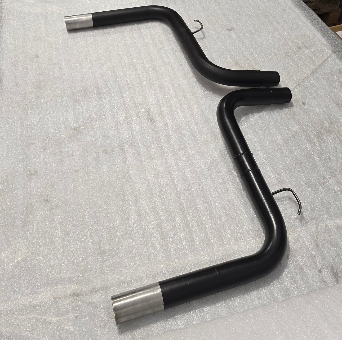 Range Rover L322 Straight Through Rear Exhaust Pipes