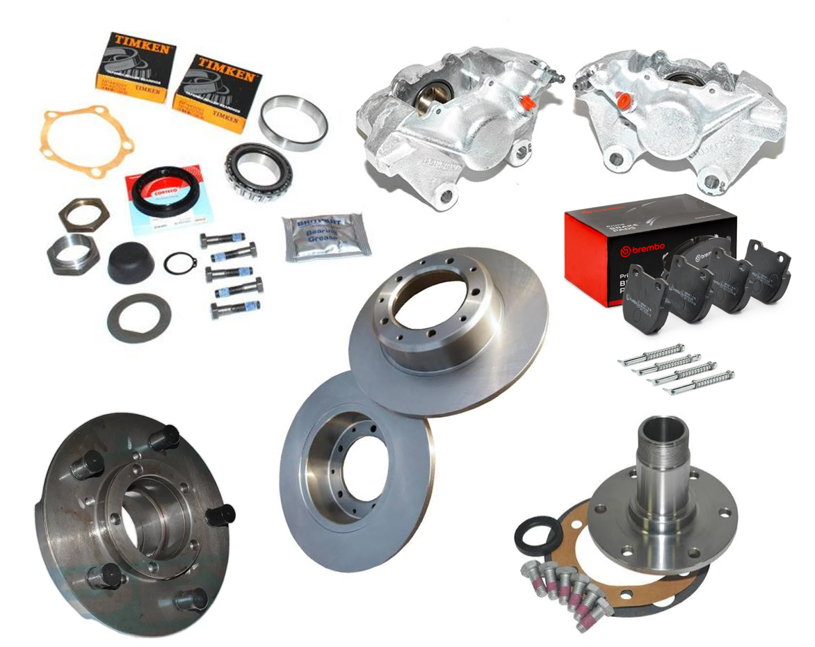 Salisbury Rear Axle Drum to Disc Comnversion Kit